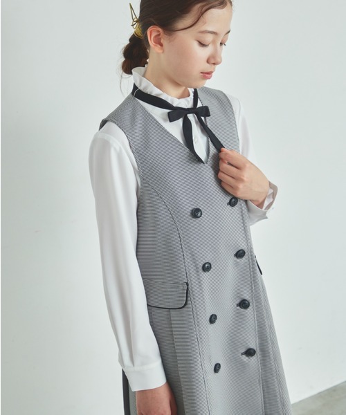 「CHOPIN」 「KIDS」長袖ブラウス 160cm ホワイト キッズ_画像9