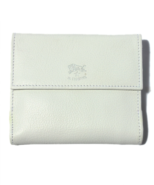 二つ折り財布 財布 IL BISONTE / ORIGINAL LEATHER / ウォレット レディース メンズの画像