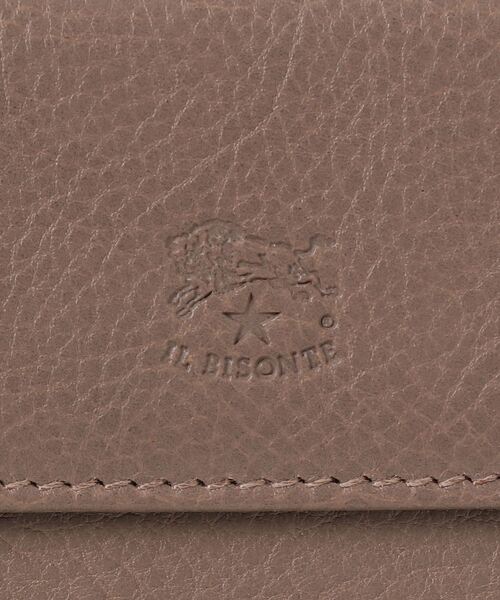 二つ折り財布 財布 IL BISONTE / ORIGINAL LEATHER / ウォレット レディース メンズの画像