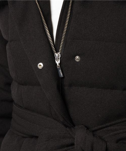 ダウン ダウンジャケット フォックスファーショートダウンコート Viaggio ポリエステル100％