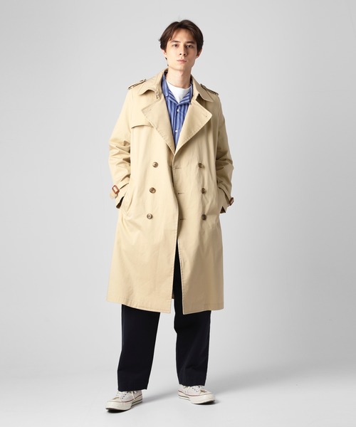 トスタイル㊮ コート * ZOZOTOWN PayPayモール店 - 通販 - PayPayモール トレンチコート Long length Trench Coat ベージュ