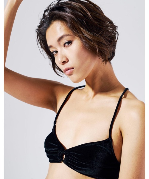 mikomori（ミコモリ） 水着 FRONT RING BIKINI レディース : ZOZOTOWN
