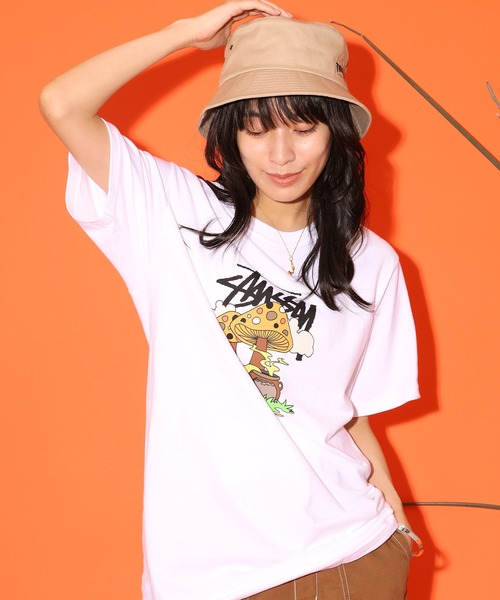 すぐにお届け♪ STUSSY Something's Cookin' Tシャツ STUSSY tシャツ Tシャツ STUSSY/ステューシー SOMETHING'S