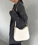 ショルダーバッグ バッグ leather bi...の詳細画像4