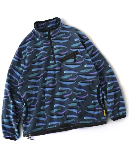 美品☆G/FORE 総柄ジップブルゾン3 BEAMS（ビームス）総柄 ウェイディングブルゾン（ブルゾン ブルゾン