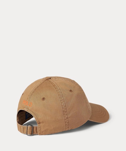 ラス1☆本日発送可☆希少カラーPoloRalphLauren ブラウンキャップ POLO