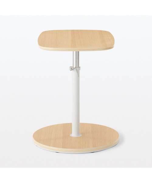 無印良品（MUJI） 家具 サイドテーブル 昇降式 幅50×奥行40×高さ
