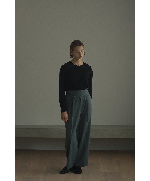 MANOF（マノフ） パンツ CROSS BELT LOOSE PANTS レディース