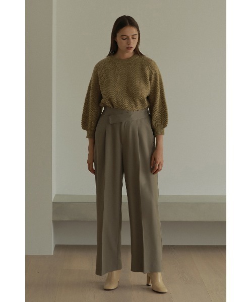 MANOF（マノフ） パンツ CROSS BELT LOOSE PANTS レディース