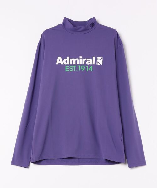 Admiral Golf tシャツ ハーフUJ LT モックネックシャツ メンズ