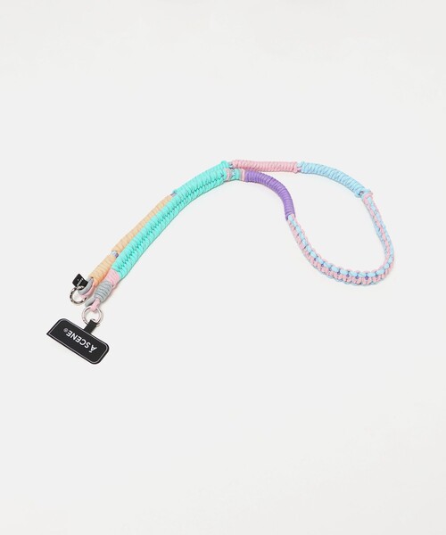 「A SCENE」Design paracord shoulder/スマホショルダーの画像