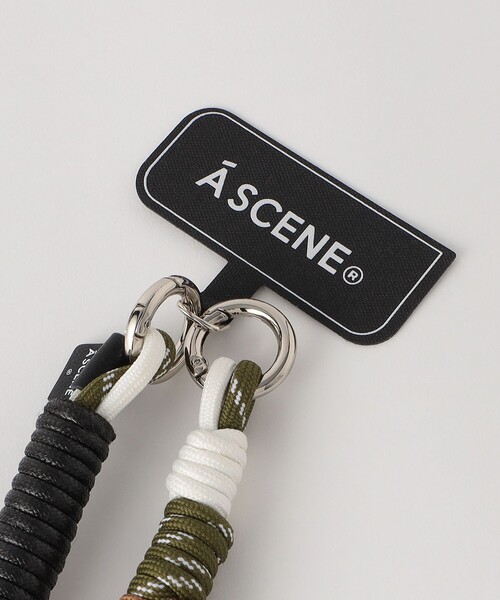 「A SCENE」Design paracord shoulder/スマホショルダーの画像