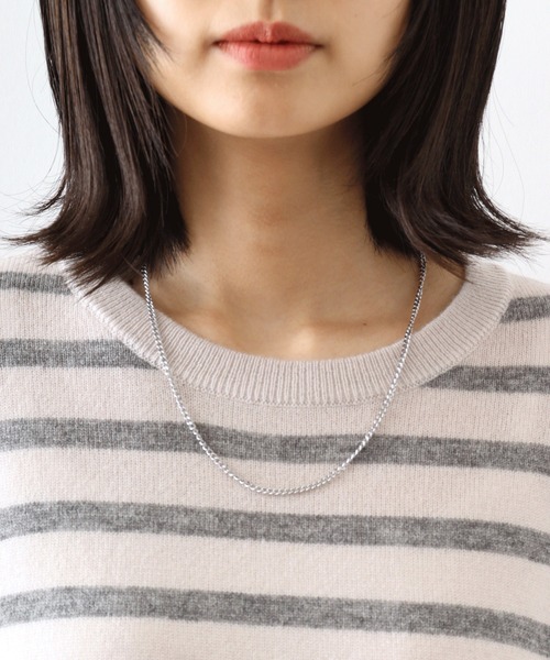 ニット セーター EGLANTINE カシミヤブレンドボーダープルオーバー レディース EGLANTINE ニット セーター カシミヤブレンドボーダープル