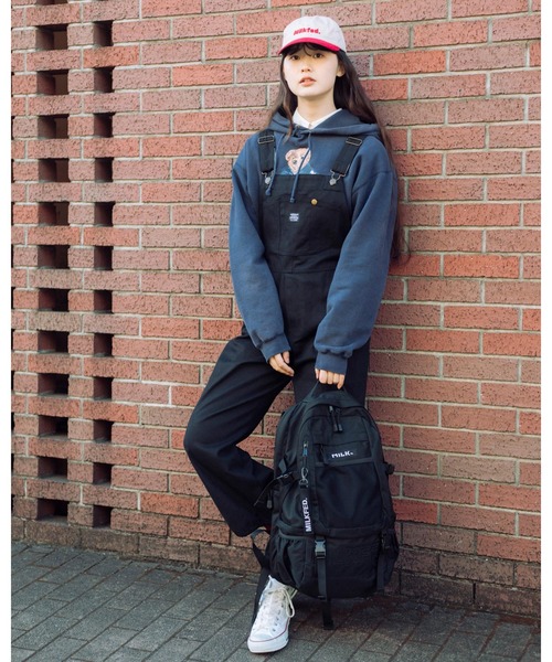 MILKFED. サロペット オーバーオール OVERALLS レディース