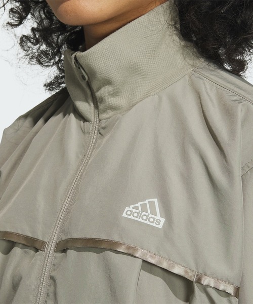 アディダス　ブルゾン　レディース　M adidas ブルゾン ジャンバー ワーディング ルーズフィット
