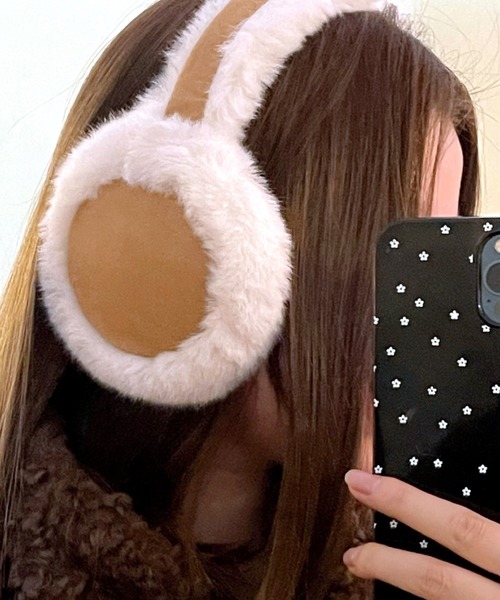 SHEENA（シーナ） 耳当て イヤーマフ ムートンイヤーマフ レディース