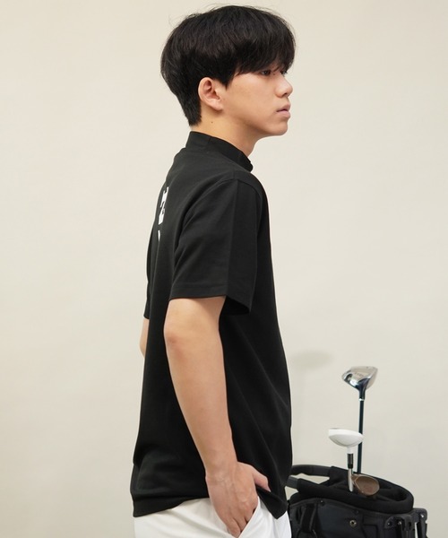 tシャツ Tシャツ メンズ NEW ERA GOLF/ニューエラゴルフ 半袖Ｔシャツ ミッドネック バックプリント 14109047/14109049｜zozo｜15