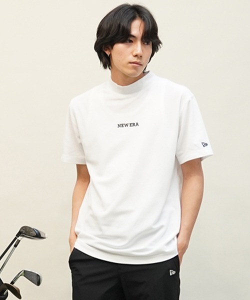 tシャツ Tシャツ メンズ NEW ERA GOLF/ニューエラゴルフ 半袖Ｔシャツ ミッドネック バックプリント 14109047/14109049｜zozo｜04