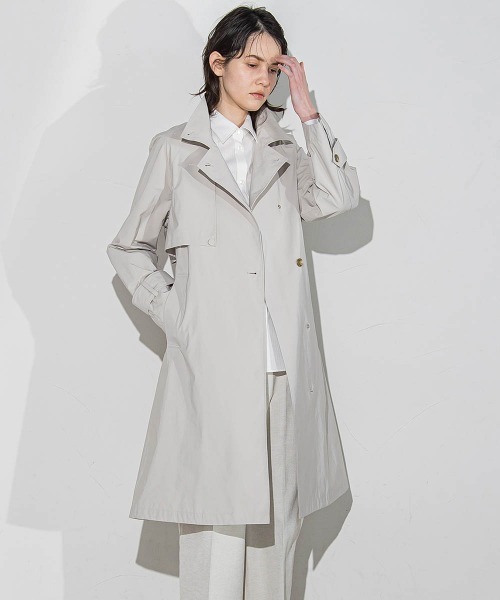 la.f（ラ・エフ） トレンチコート コート 「洗濯機で洗える/撥水