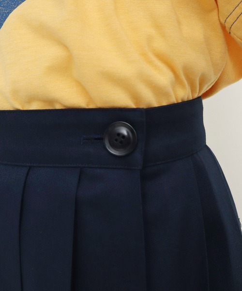 CHILD WOMAN スカート チノプリーツスカート : ZOZOTOWN Yahoo!店
