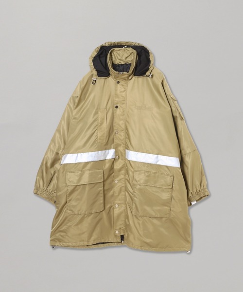 rokh ロク nylon midi coat ナイロン ロングコート rokh（ロク） コート アウター rokh NYLON MIDI COAT WITH HOOD