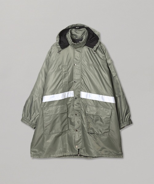 アウターその他 ROKH Women Outer R8CA238 NL41MELTEDCHOCOLATE BROWN rokh コート アウター NYLON MIDI COAT WITH HOOD R8CA238