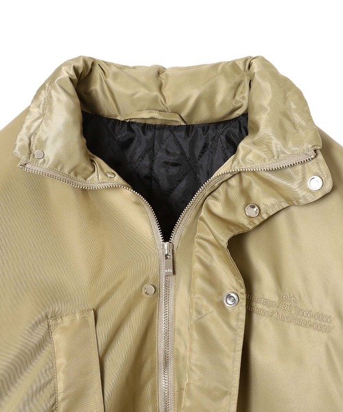 アウターその他 ROKH Women Outer R8CA238 NL41MELTEDCHOCOLATE BROWN rokh コート アウター NYLON MIDI COAT WITH HOOD R8CA238