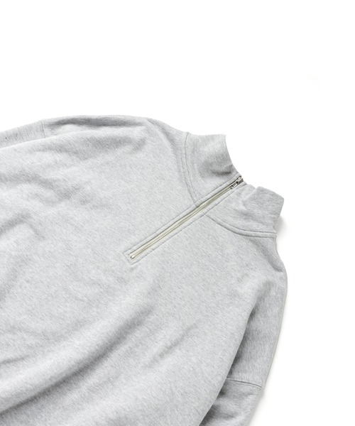meltum（メルタム） トレーナー スウェット 「ZOZO限定」HALF ZIP