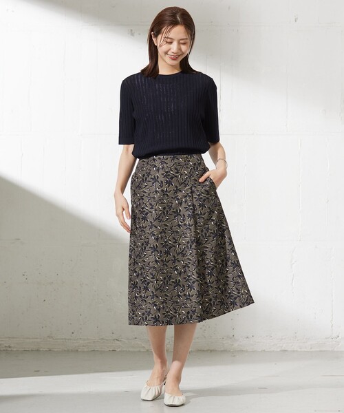 ニット セーター 「洗える・抗菌防臭」VISCOSE STRETCH サマー ニット レディース ニット セーター 「洗える・抗菌防臭」VISCOSE STRETCH サマー