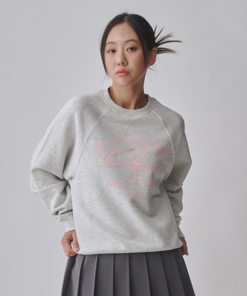 トレーナー スウェット (Woman) WAVE arch logo sweatshirt レディース