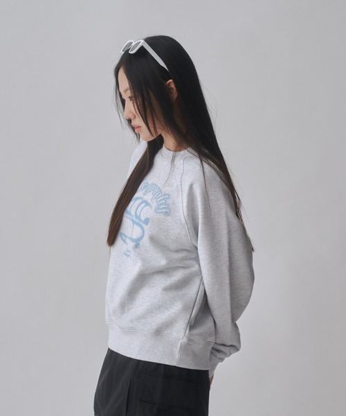 トレーナー スウェット (Woman) WAVE arch logo sweatshirt レディース codegraphy トレーナー スウェット (Woman) WAVE arch logo