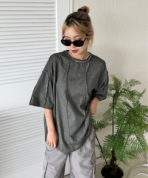 tシャツ オーバーロック加工TEE メンズ レディース : ZOZOTOWN Yahoo