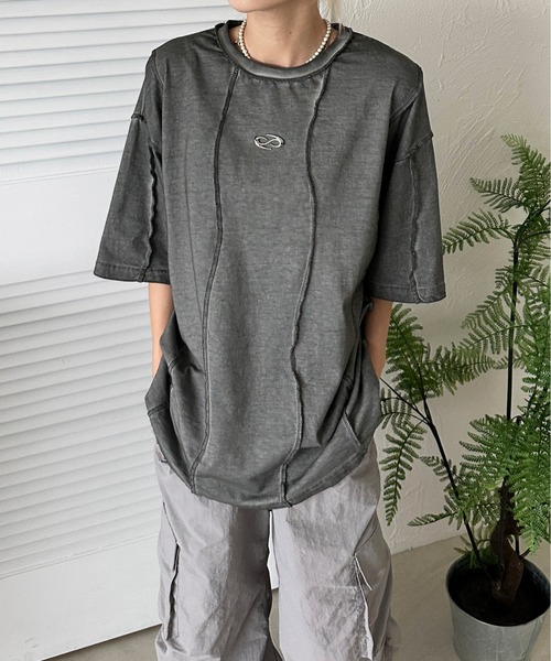 tシャツ オーバーロック加工TEE メンズ レディース : ZOZOTOWN Yahoo