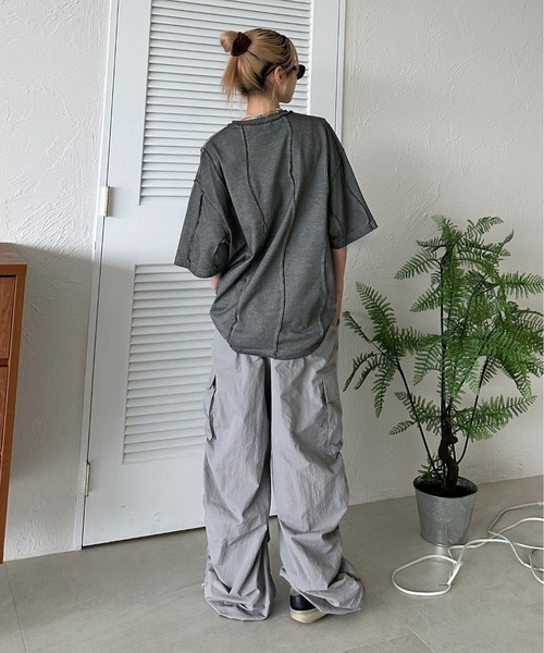 tシャツ オーバーロック加工TEE メンズ レディース : ZOZOTOWN Yahoo