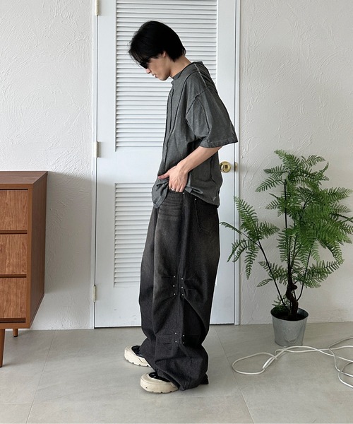 tシャツ オーバーロック加工TEE メンズ レディース : ZOZOTOWN Yahoo