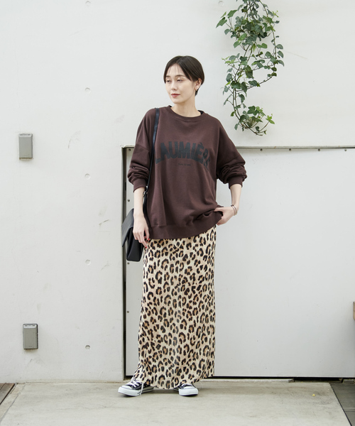 Rouge vif スカート レオパード柄ロングスカート : ZOZOTOWN