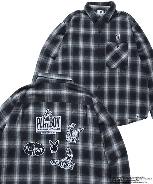 PLAYBOY（プレイボーイ） シャツ メンズ レディース : ZOZOTOWN Yahoo