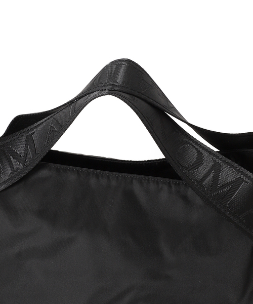 美品　NOMADIS/ノマディス BASQUE / ロゴトートバッグ　ブラック NOMADIS（ノマディス）BASQUE ナイロントートバッグ（トート