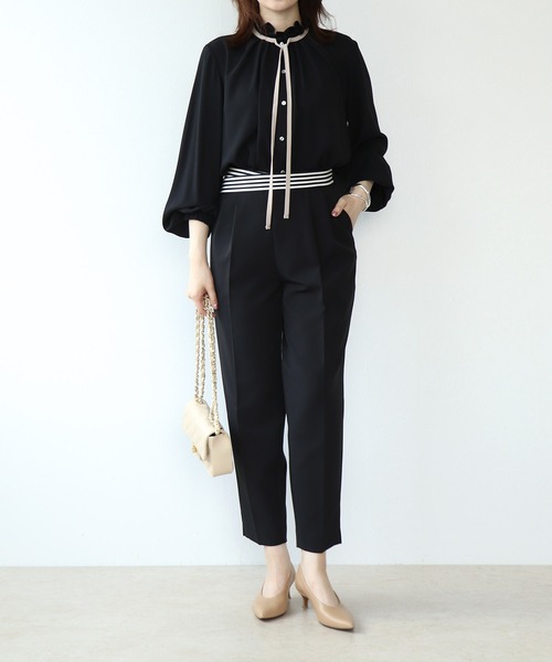 じょな JOSE MOON パンツ SPANGLE BIJOU SHEER PANTS/スパングル