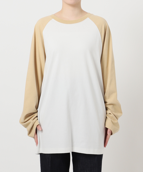 tシャツ 「追加」Gleamy/グリーミー ラグランロンT レディース 追加》Gleamy/グリーミー ラグランロンT（Tシャツ/カットソー