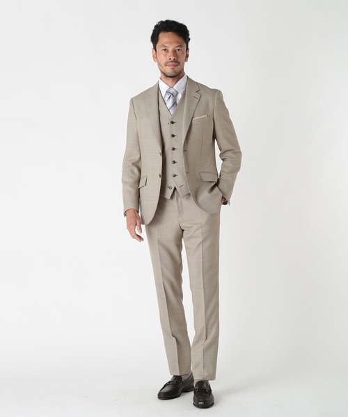 MEN'S BIGI（メンズビギ） スラックス 「ACTIVE TAILOR」ミックス