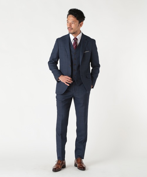 MEN'S BIGI（メンズビギ） スラックス 「ACTIVE TAILOR」ミックス