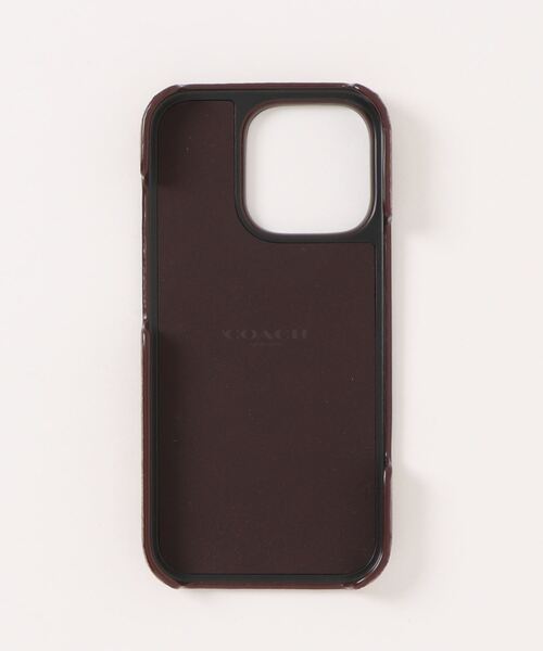 COACH スマホケース IPHONE 16 PRO ケース・シグネチャー