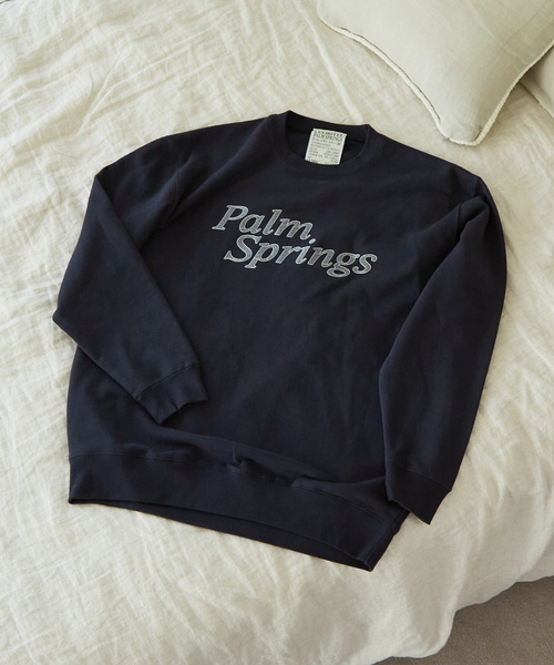 トレーナー スウェット 「LE TRIO ABAHOUSE」PARM SPRINGS スウェット/ユニセックス レディース メンズ ABAHOUSE トレーナー スウェット 「ユニセックス」PARM SPRINGS