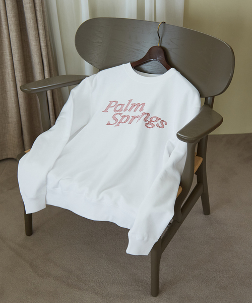 トレーナー スウェット 「LE TRIO ABAHOUSE」PARM SPRINGS スウェット/ユニセックス レディース メンズ ABAHOUSE トレーナー スウェット 「ユニセックス」PARM SPRINGS