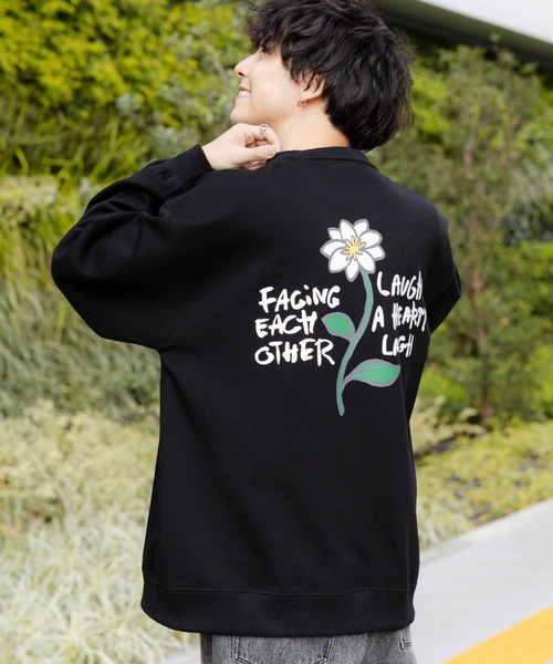 RAGEBLUE（レイジブルー） トレーナー スウェット 「WEB限定」フラワー