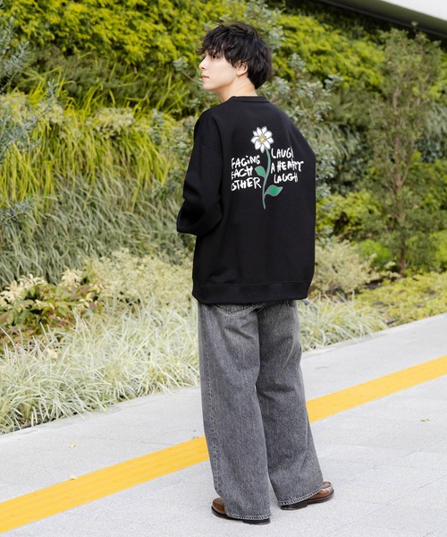 RAGEBLUE（レイジブルー） トレーナー スウェット 「WEB限定」フラワー