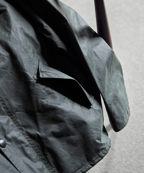 ブルゾン アウター Barbour OS Beaufort Wax Jacket（バブアー トランスポート ワックス コットン ショート ブルゾン）の画像