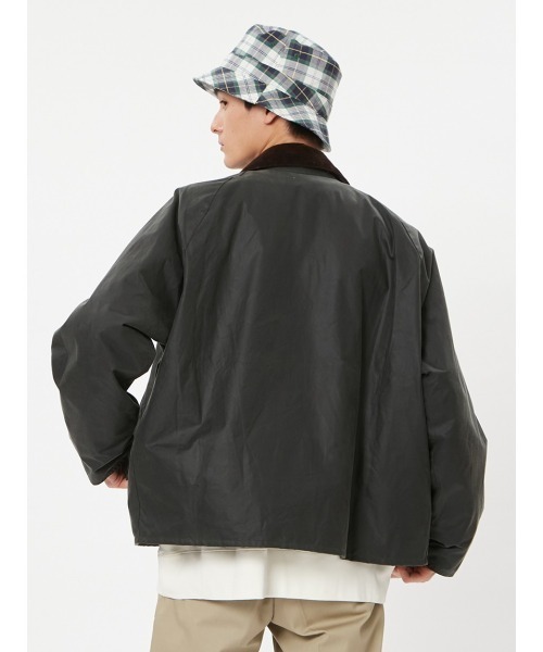 ブルゾン アウター Barbour OS Beaufort Wax Jacket（バブアー トランスポート ワックス コットン ショート ブルゾン）の画像