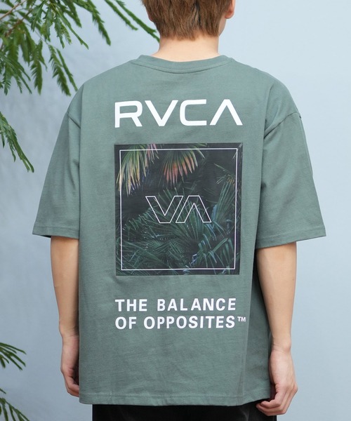 RVCA tシャツ RVCA/ルーカ 半袖Tシャツ バックプリント オーバー